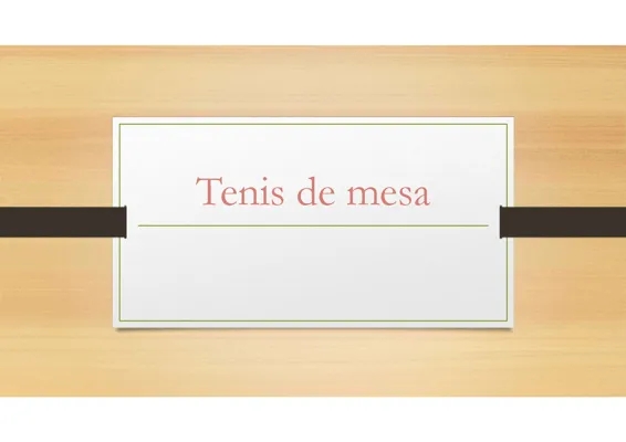 Reglas del Tenis de Mesa y Cómo Jugar: Historia y Más