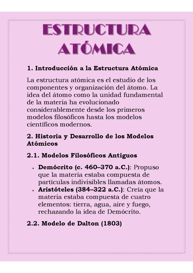 Atomic Structure: Summary, Examples, and Exercises