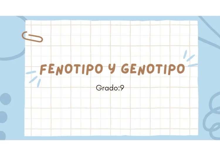 Genotipos y Fenotipos: Ejemplos, Diferencias y Dibujos para Niños