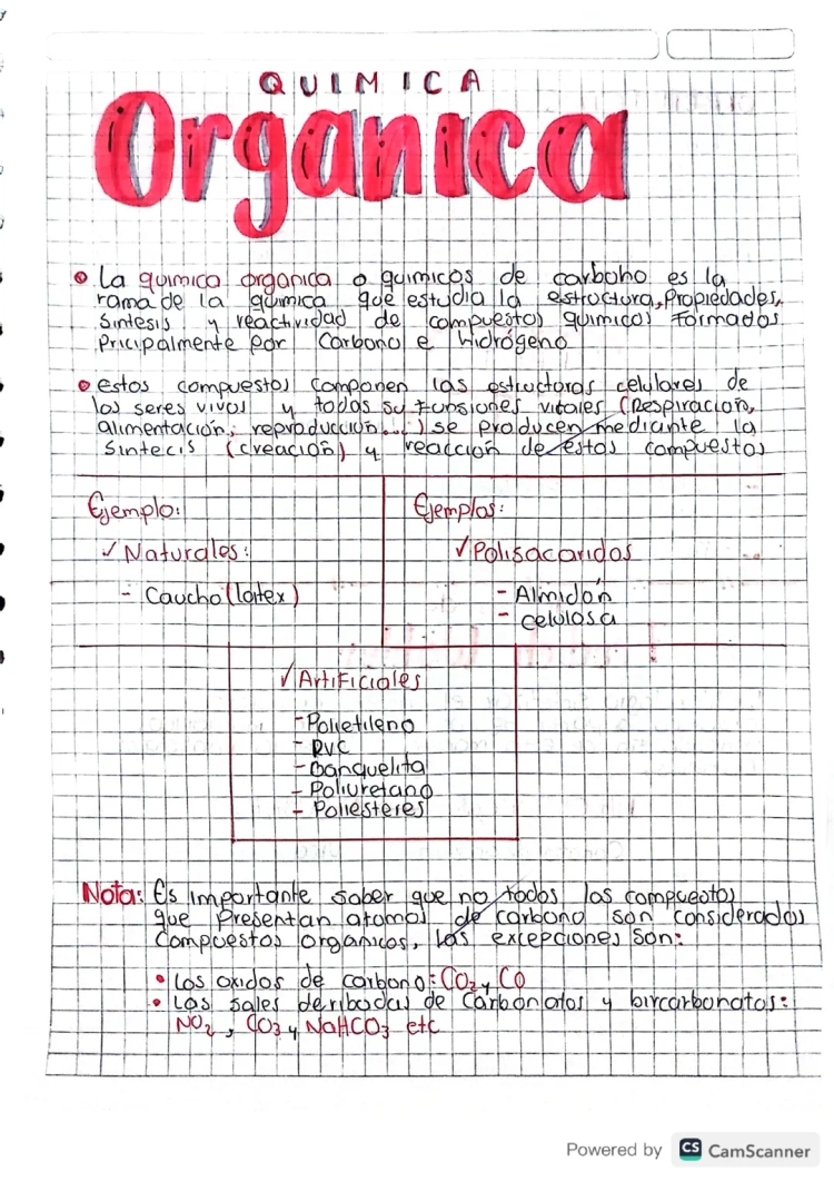 Qué es la química orgánica y 10 diferencias con la inorgánica