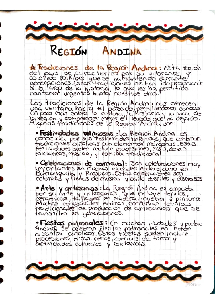 La Región Andina ( Colombia)