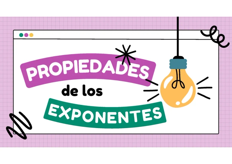 Cuáles son las 10 propiedades de los exponentes - Ejemplos y Ejercicios