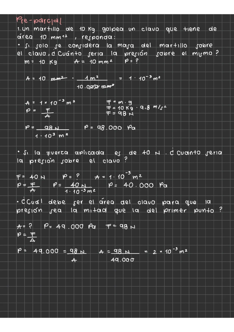 Hydrostatic Pressure Exercises PDF for Kids - Easy Steps and Formulas