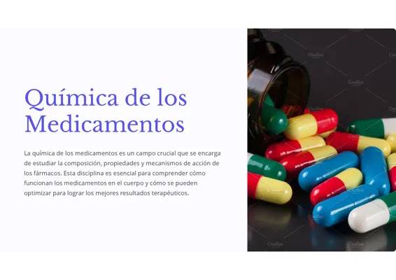 Química de los medicamentos: 