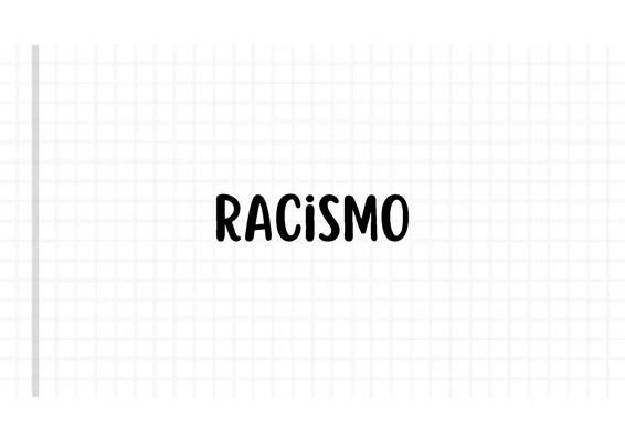 Presentación sobre el racismo