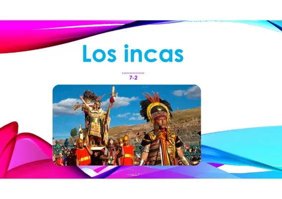 Los incas 