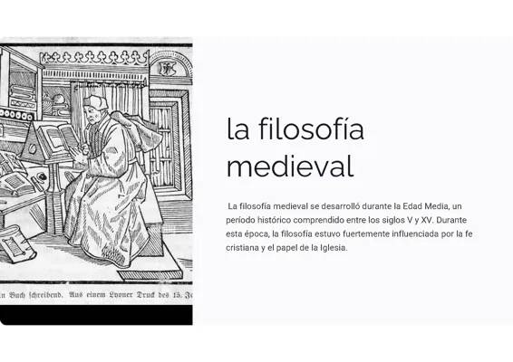 Filosofía medieval