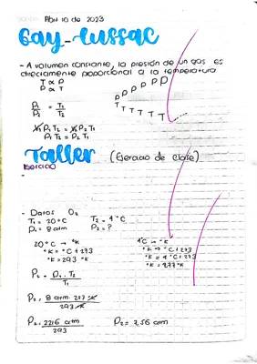 Ley de los gases: Gay Gussac