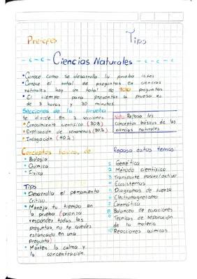 Tips ciencias naturales 