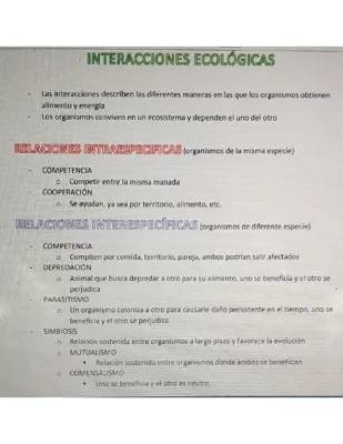 Redes tróficas e interacciones ecológicas 