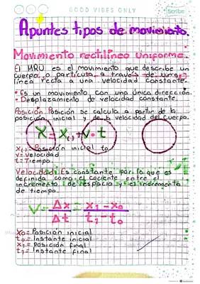 Tipos de movimientos 