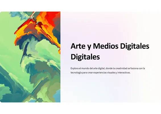 Arte y Medios Digitales