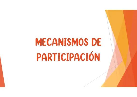 Mecanismos de participación ciudadana en Colombia