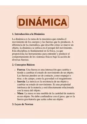 DINÁMICA