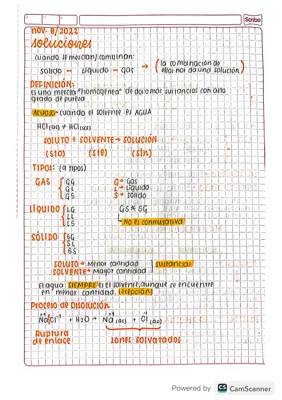 Química grado 11 - Soluciones