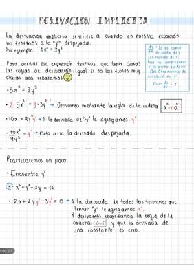 Learn Implicit Derivatives: Easy Steps and Free PDF Exercises