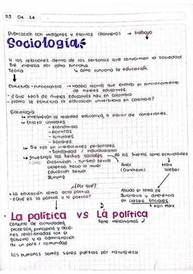 LA SOCIOLOGÍA