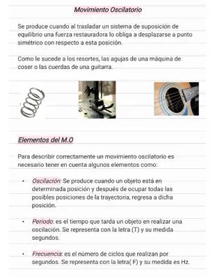 Movimiento Oscilatorio 