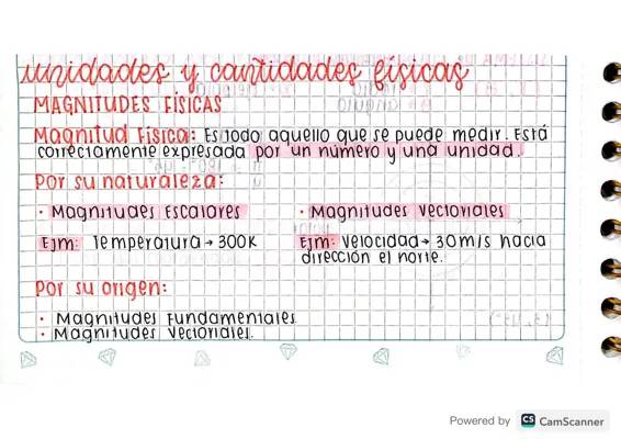 Física grado 10 y 11 - Unidades y Cantidades Físicas