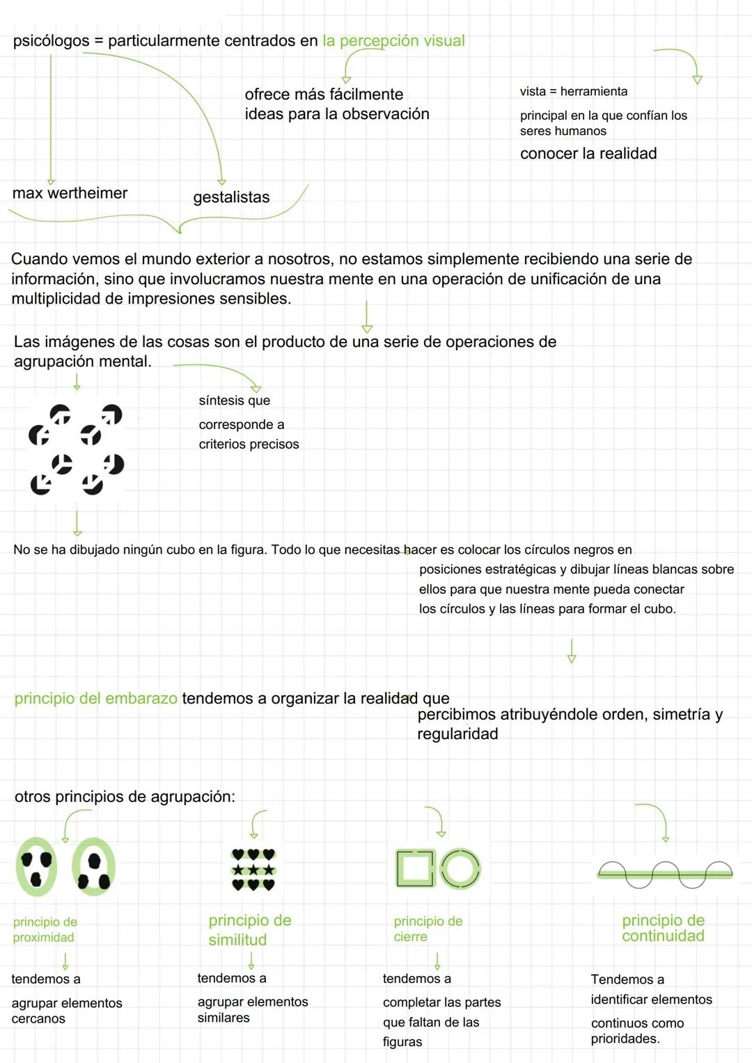 # la percepción

sentido común = mecanismo con el que captamos la realidad circundante introduciéndola, con sus características y
cualidades