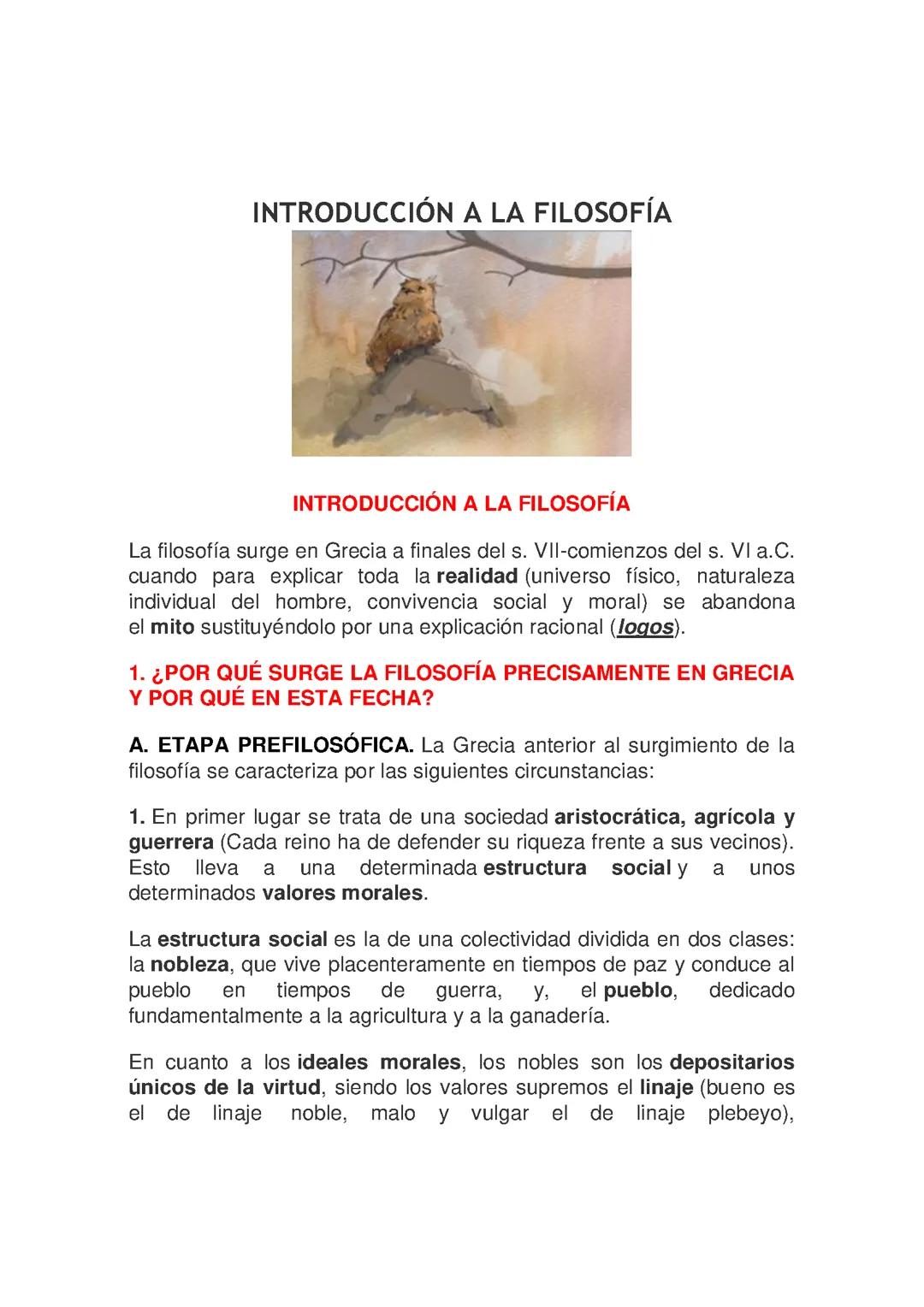 Que es la filosofía?