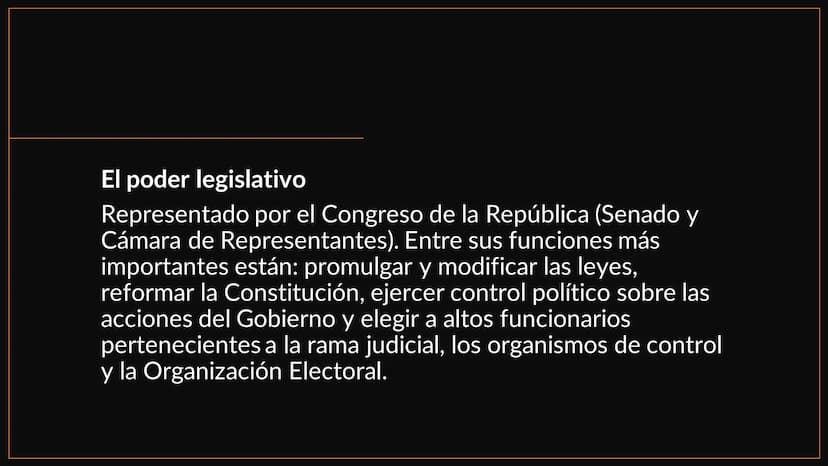 CIENCIAS SOCIALES
Y COMPETENCIAS
CIUDADANAS
TEMAS: RAMAS DEL PODER PÚBLICO RAMAS DEL PODER PÚBLICO
El poder ejecutivo
Representado por el Pr