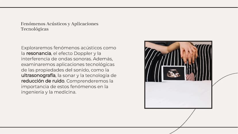 Exploración de las Propiedades
de las Ondas y el Sonido en Física Introducción a las Ondas y el Sonido
En esta presentación exploraremos las