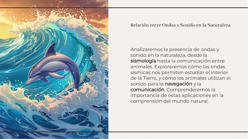 Exploración de las Propiedades
de las Ondas y el Sonido en Física Introducción a las Ondas y el Sonido
En esta presentación exploraremos las