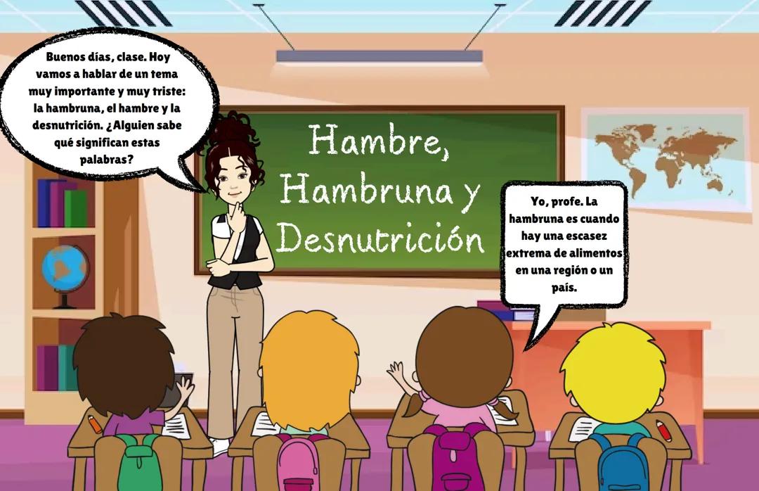 HAMBRE, HAMBRUNA Y DESNUTRICIÓN
