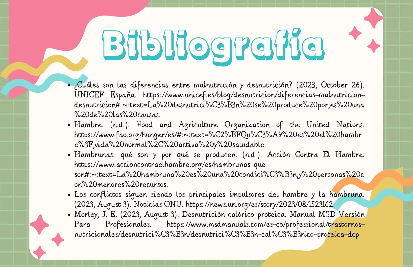 Buenos días, clase. Hoy
vamos a hablar de un tema
muy importante y muy triste:
la hambruna, el hambre y la
desnutrición. ¿Alguien sabe
qué s