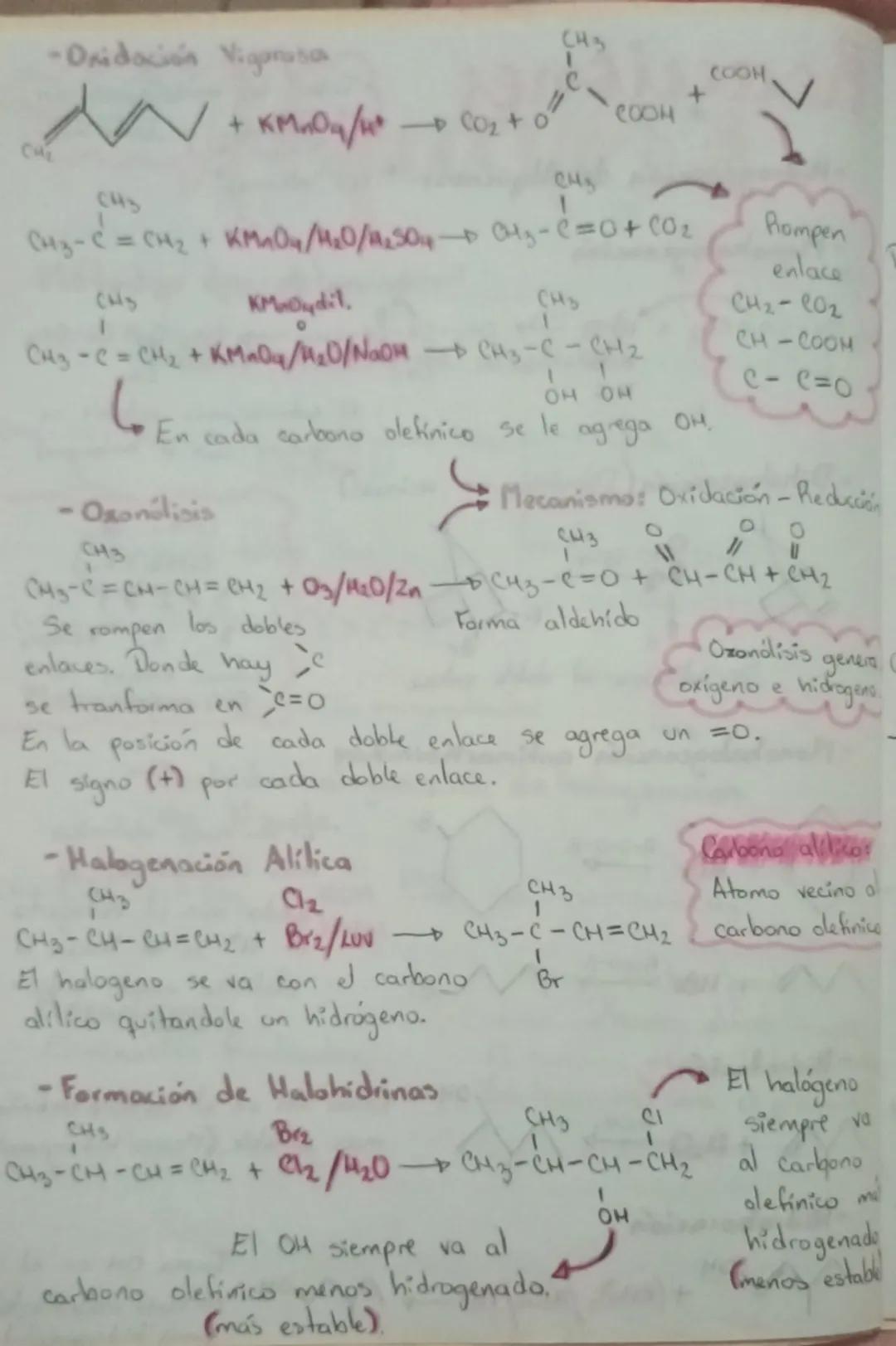 # Química
# Orgánica # Alquenos
Métodos de obtención:
$C_nH_{2n}$
-Deshidratación de alcoholes
$CH_3-CH-CH_2-OH + H_2SO_4 \rightarrow CH_3-C