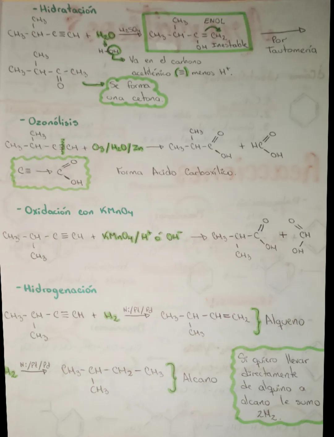 # Química
# Orgánica # Alquenos
Métodos de obtención:
$C_nH_{2n}$
-Deshidratación de alcoholes
$CH_3-CH-CH_2-OH + H_2SO_4 \rightarrow CH_3-C