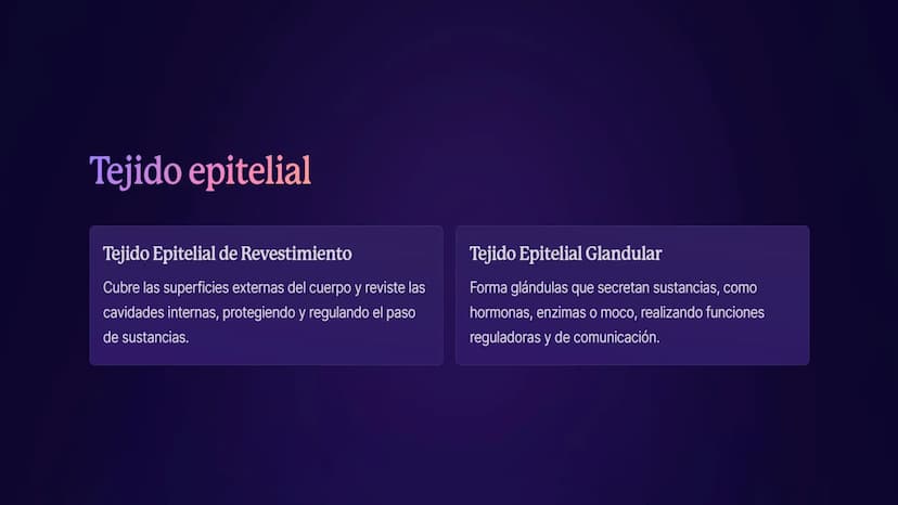 Introducción a las
células y tejidos
Las células son las unidades básicas de la vida, y los tejidos son grupos de
células similares que trab