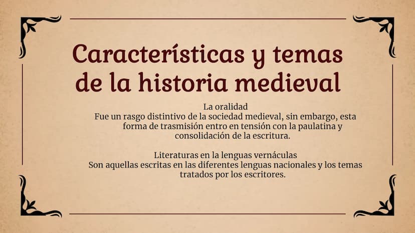 La Edad Media y El
Renacimiento
La edad media abarca mil años,
desde la desaparición del
imperio romano de occidente,
en el año 476.
III
Alr