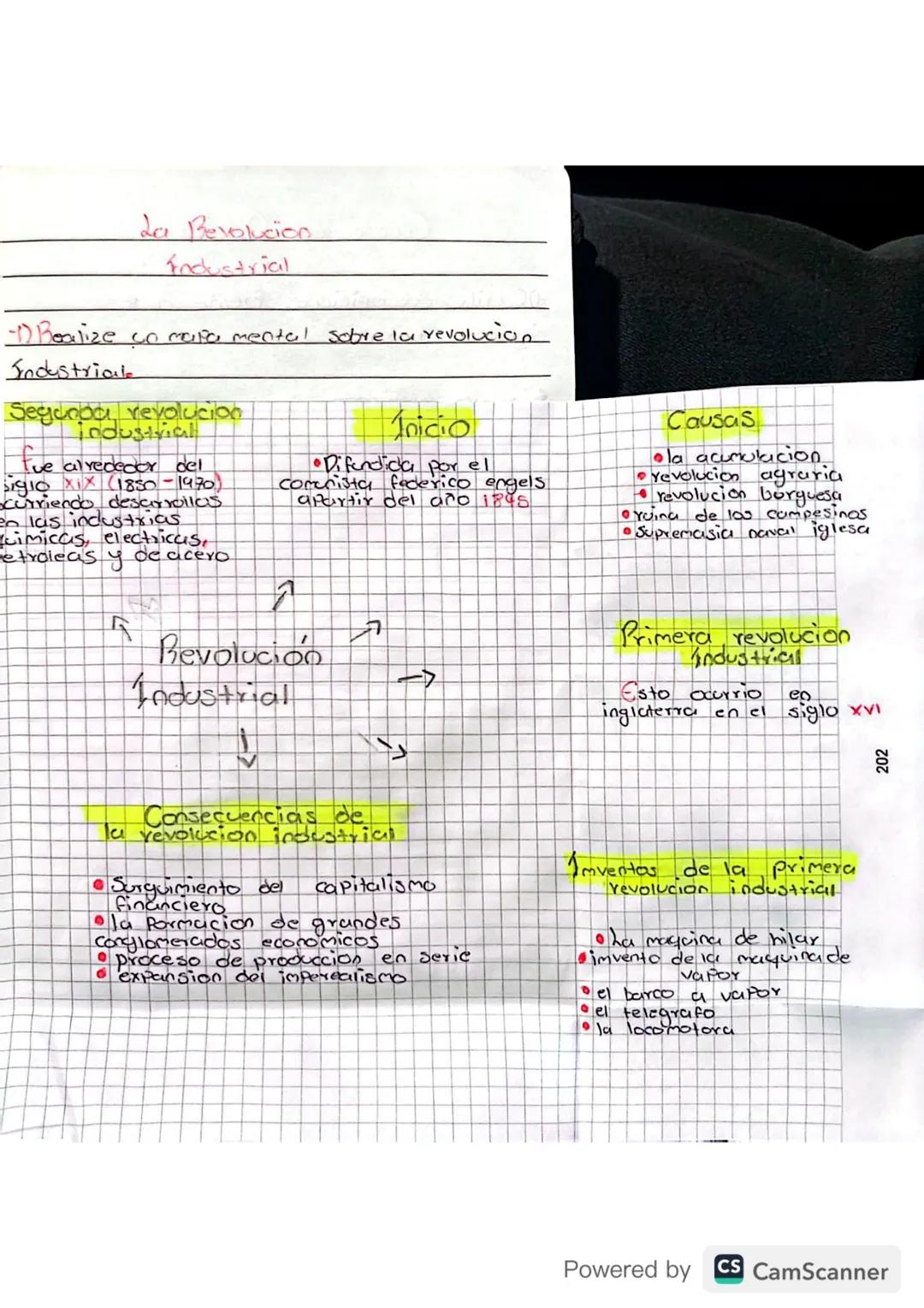 La Bevolucion
Industrial
-1) Bealize co mapa mental Sobre la revolucion
Industriale
Segunda revolucion
industrial
fue alrededor del
Siglo Xi