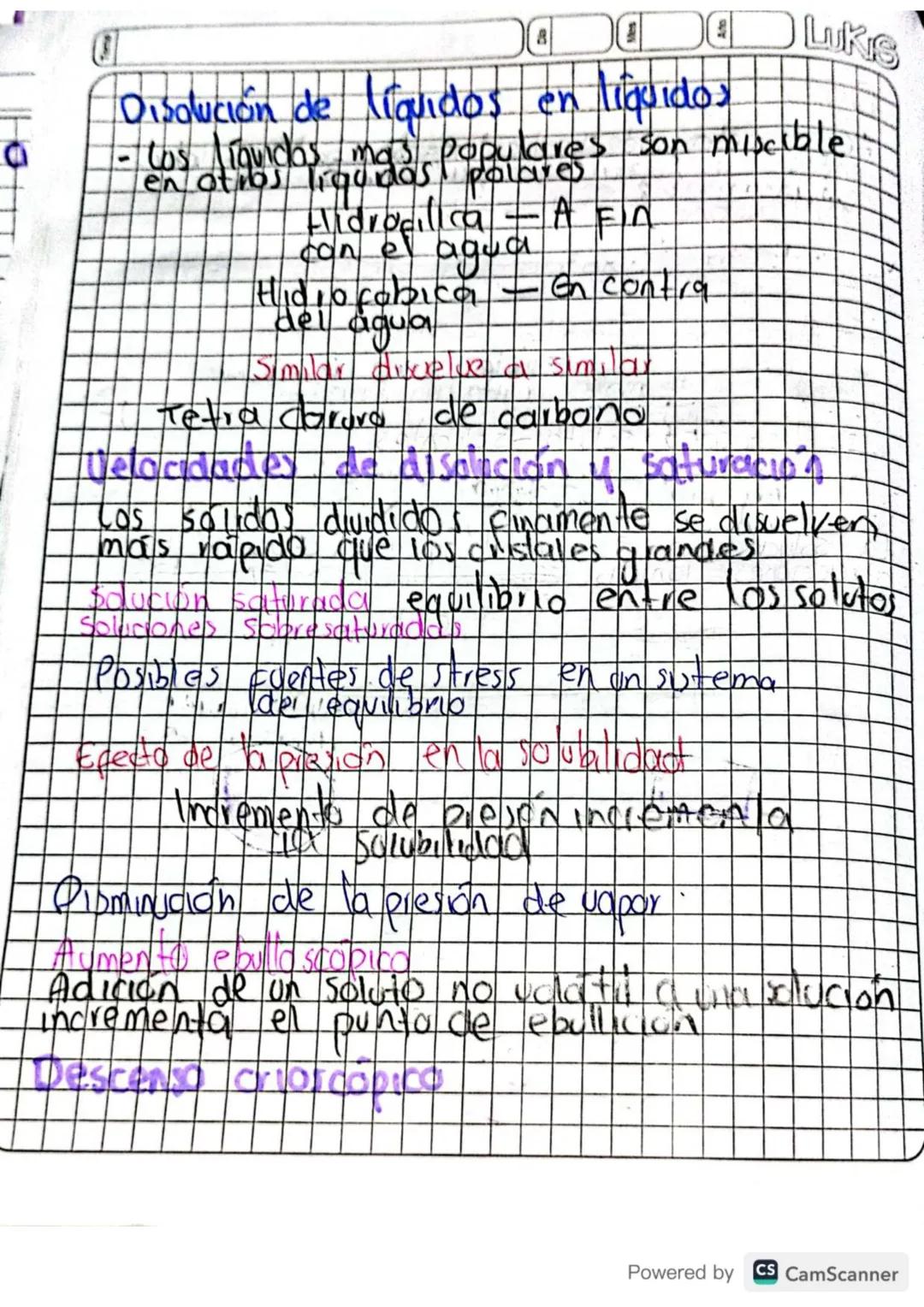 8 10
08 23 LUKS
MATERIA Y ENERGIA
Quimica
- Es la ciencia que describe la materia - sus
propiedades, los cambios que sufrel, ullos cambios
e