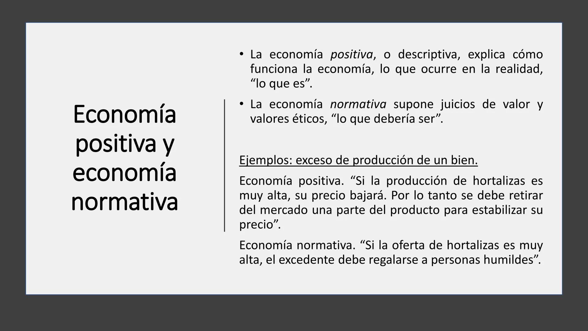 Fundamentos de Economía # ¿Qué es la
economía?

• La economía nace cuando las necesidades
del hombre son mayores que los bienes
que existen;