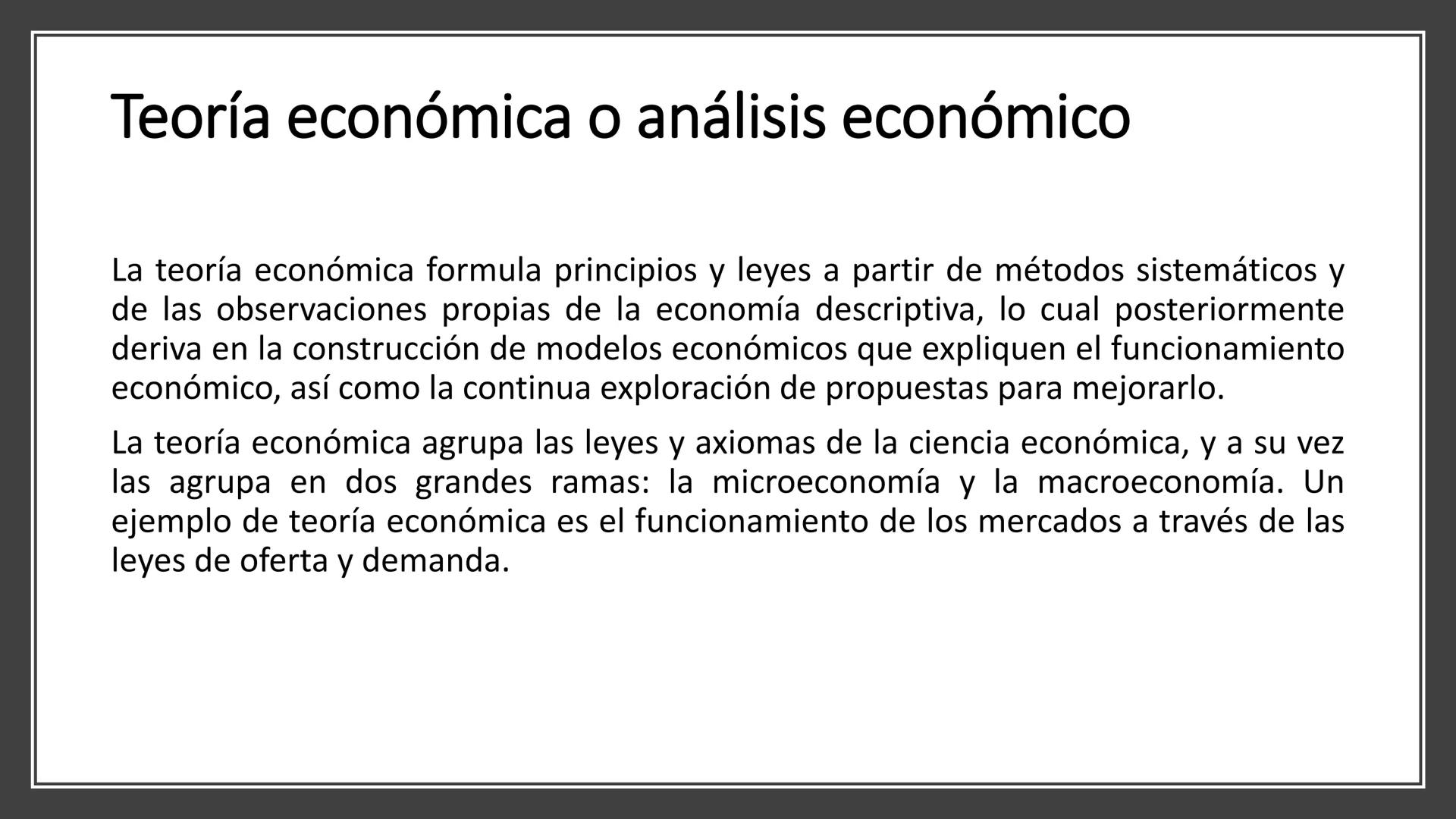 Fundamentos de Economía # ¿Qué es la
economía?

• La economía nace cuando las necesidades
del hombre son mayores que los bienes
que existen;