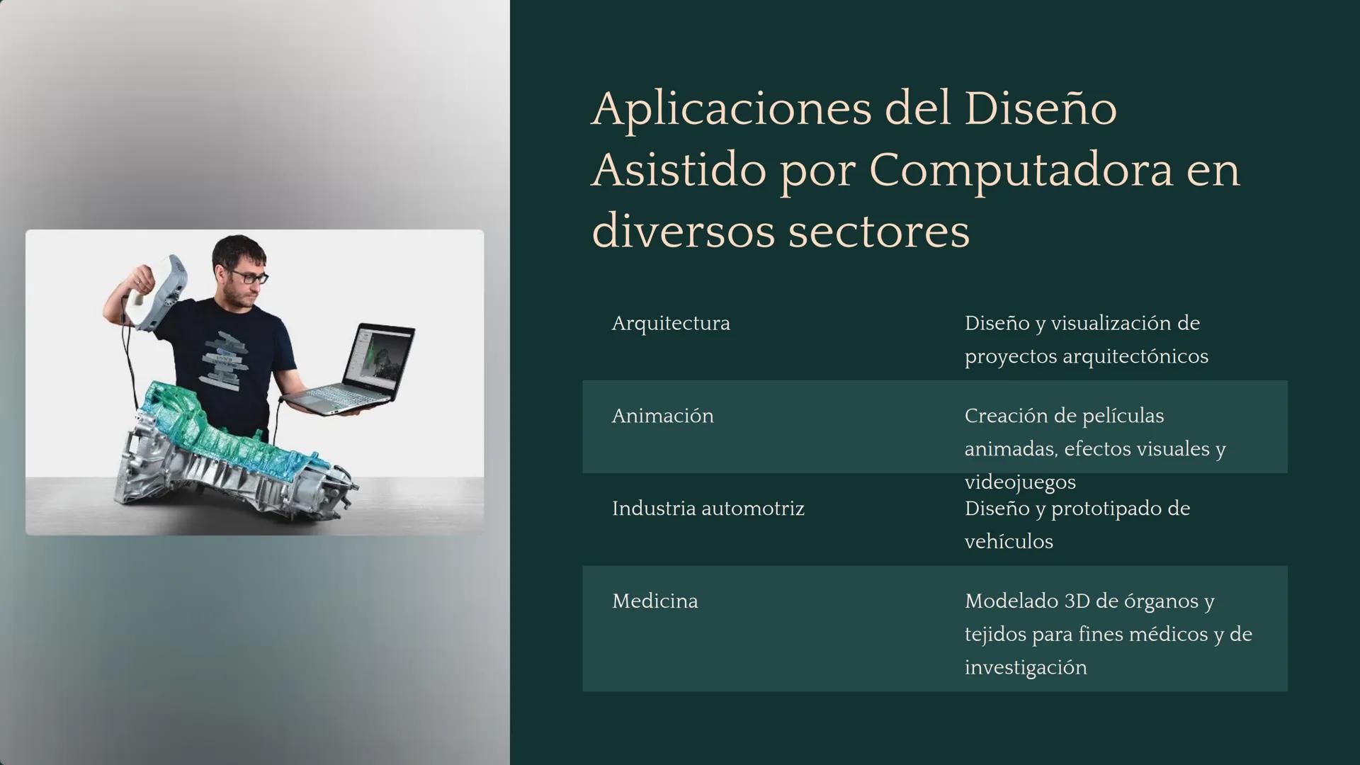 Diseño Asistido
Computadora
Profesional
por
Este curso te sumerge en el mundo del diseño asistido por
computadora, explorando herramientas y