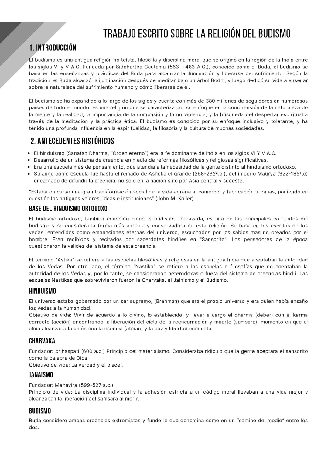 El budismo