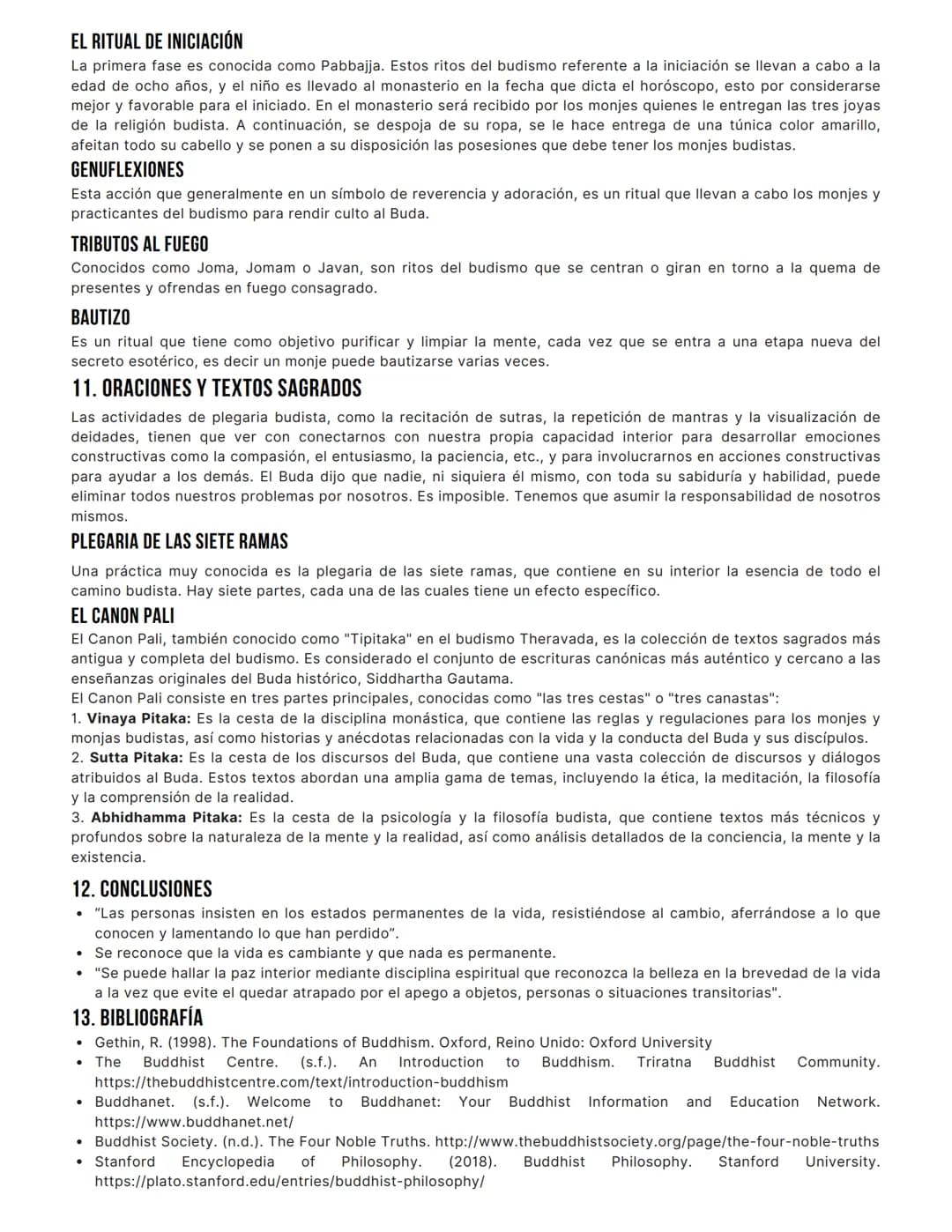 TRABAJO ESCRITO SOBRE LA RELIGIÓN DEL BUDISMO
•
1. INTRODUCCIÓN
El budismo es una antigua religión no teísta, filosofía y disciplina moral q