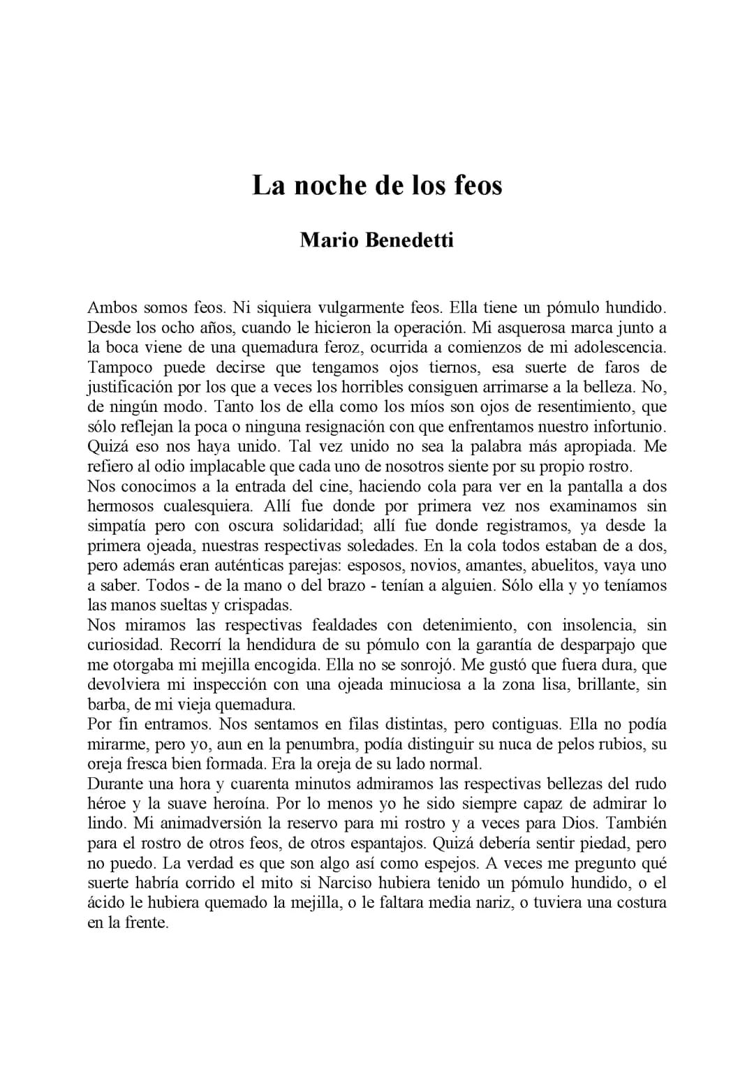 La noche de los