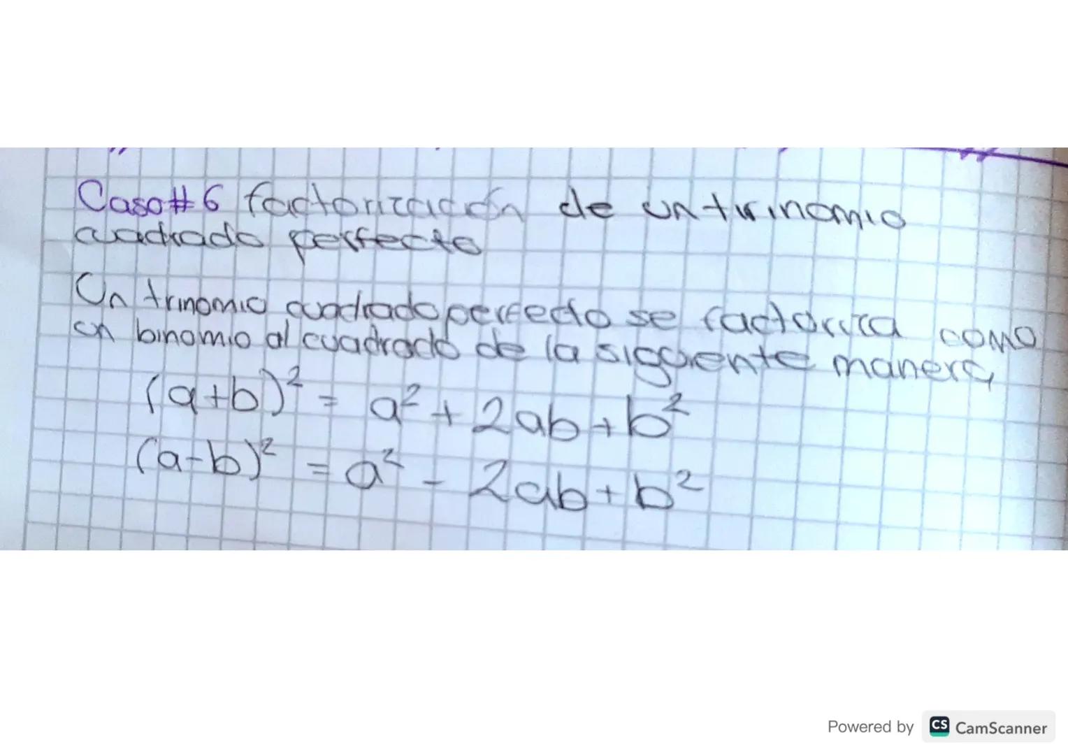 # Factontación de plinomios

Es una tecnica que consiste en la dercomposición en
factores una expresión dlgebraico en forma de
producto.

1.