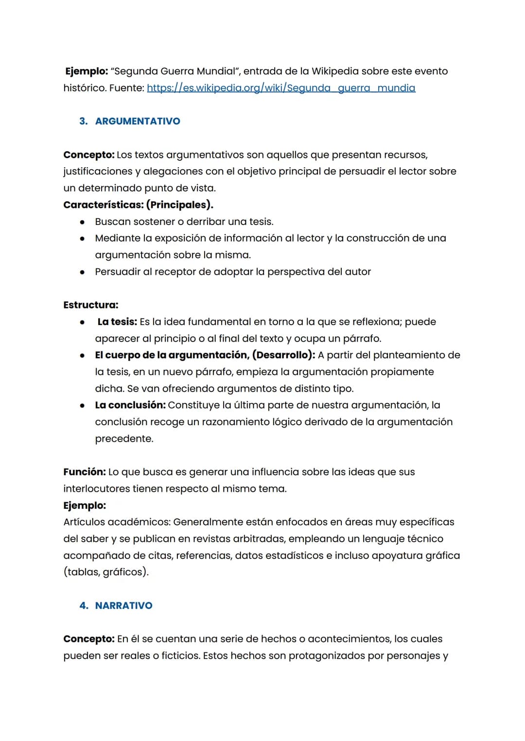 TIPOS DE TEXTOS
1. DESCRIPTIVO
Concepto: Es un discurso oral o escrito que tiene
coherencia interna propia, definimos el texto de
tipo descr