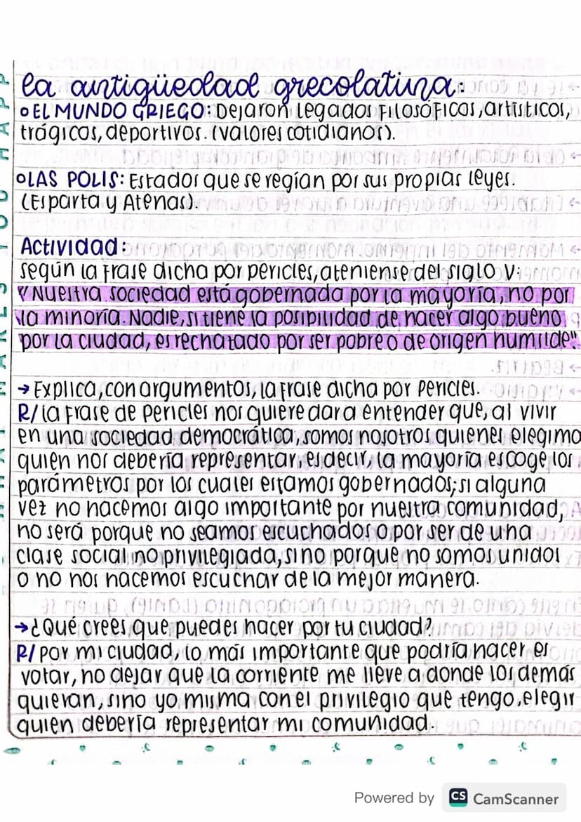la antigüedad grecolatina
OEL MUNDO GRIEGO: Dejaron Legados FILOSÓFICOs, artisticos,
trágicos, deportivos. (valores cotidianon).
OLAS POLIS: