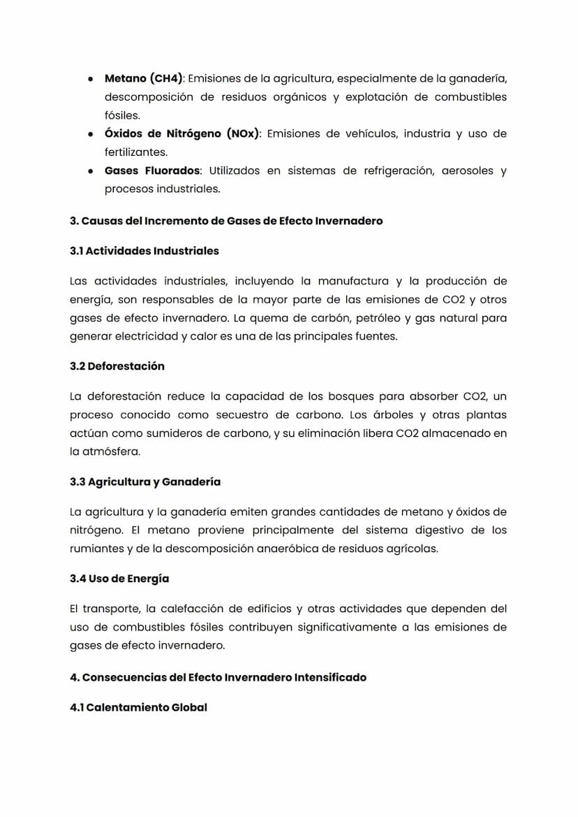 El Efecto Invernadero: causas, consecuencias y soluciones
Introducción
El efecto invernadero es un fenómeno natural esencial para la vida en