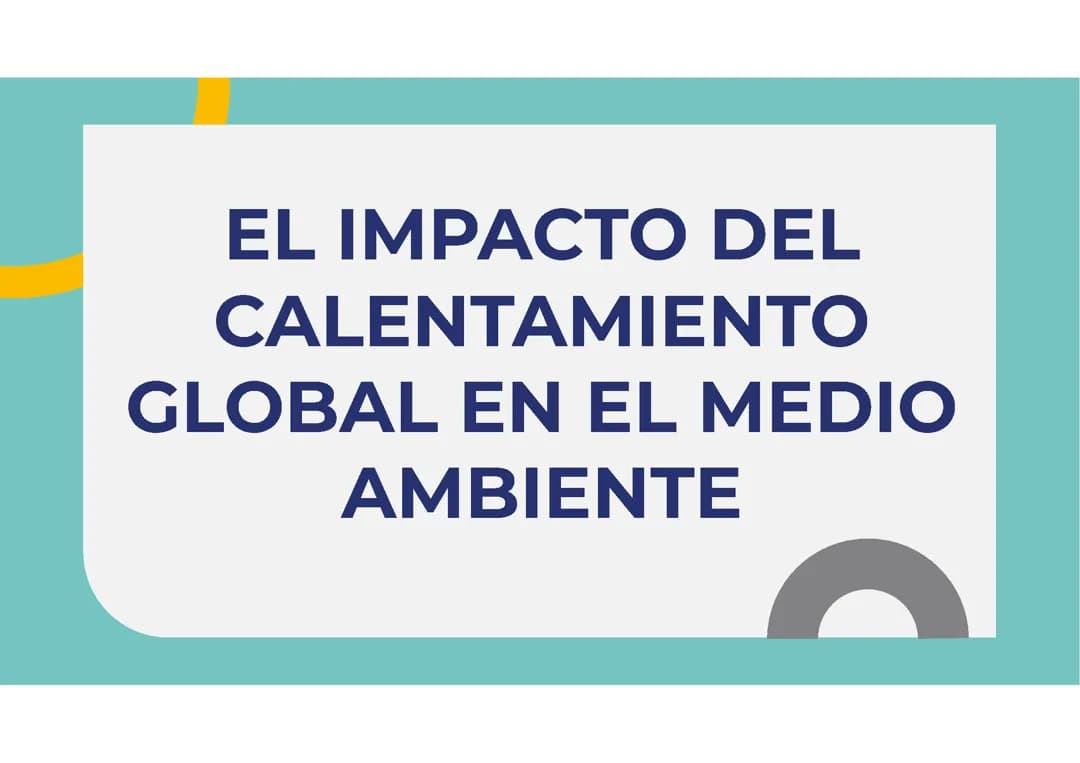 Calentamiento global