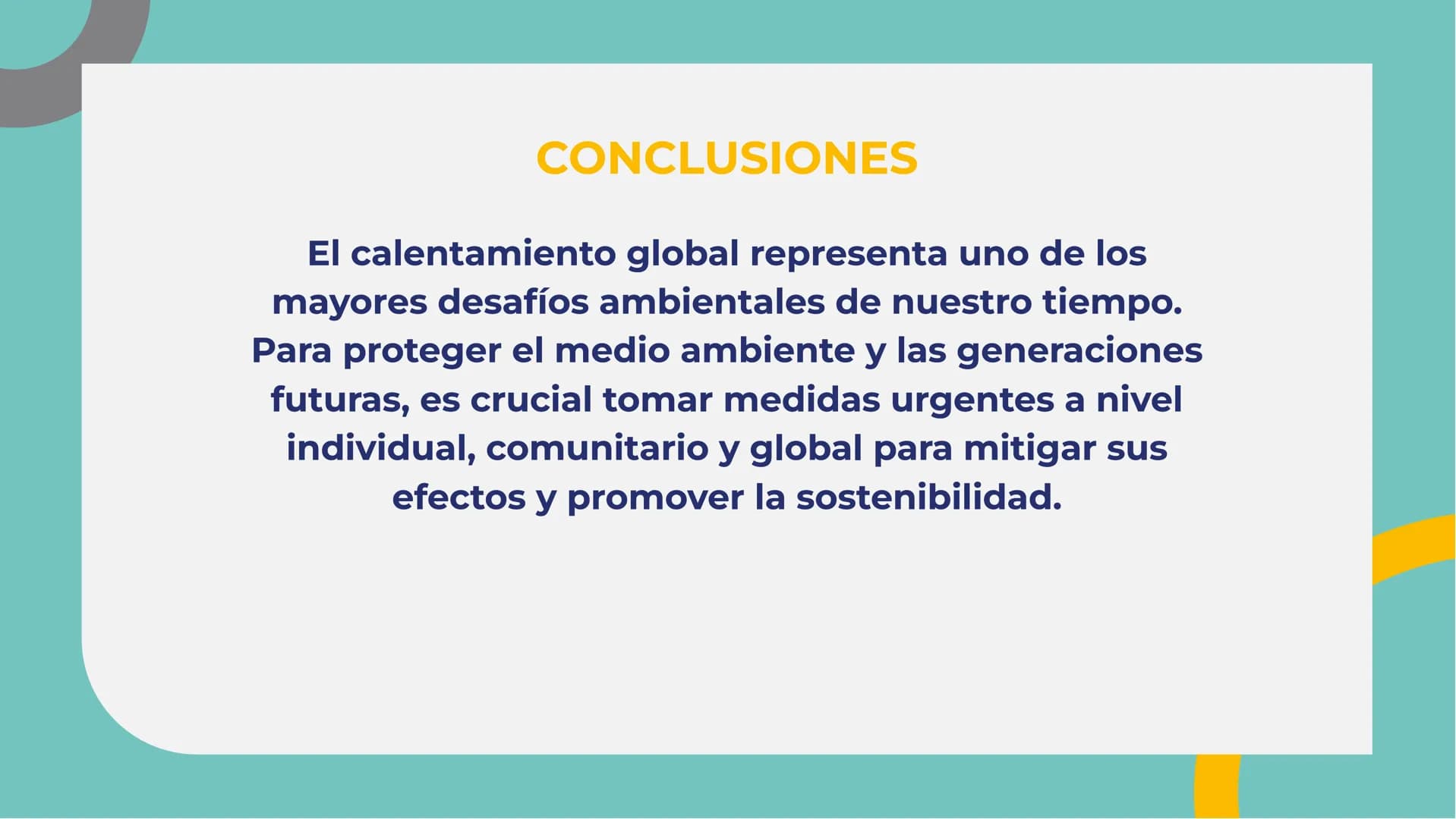 EL IMPACTO DEL
CALENTAMIENTO
GLOBAL EN EL MEDIO
AMBIENTE INTRODUCCIÓN
El calentamiento global es un
fenómeno que ha generado
un impacto sign
