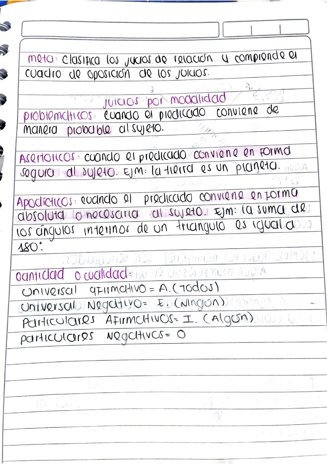 Tipos de Juicios y Opciones de Oposiciones