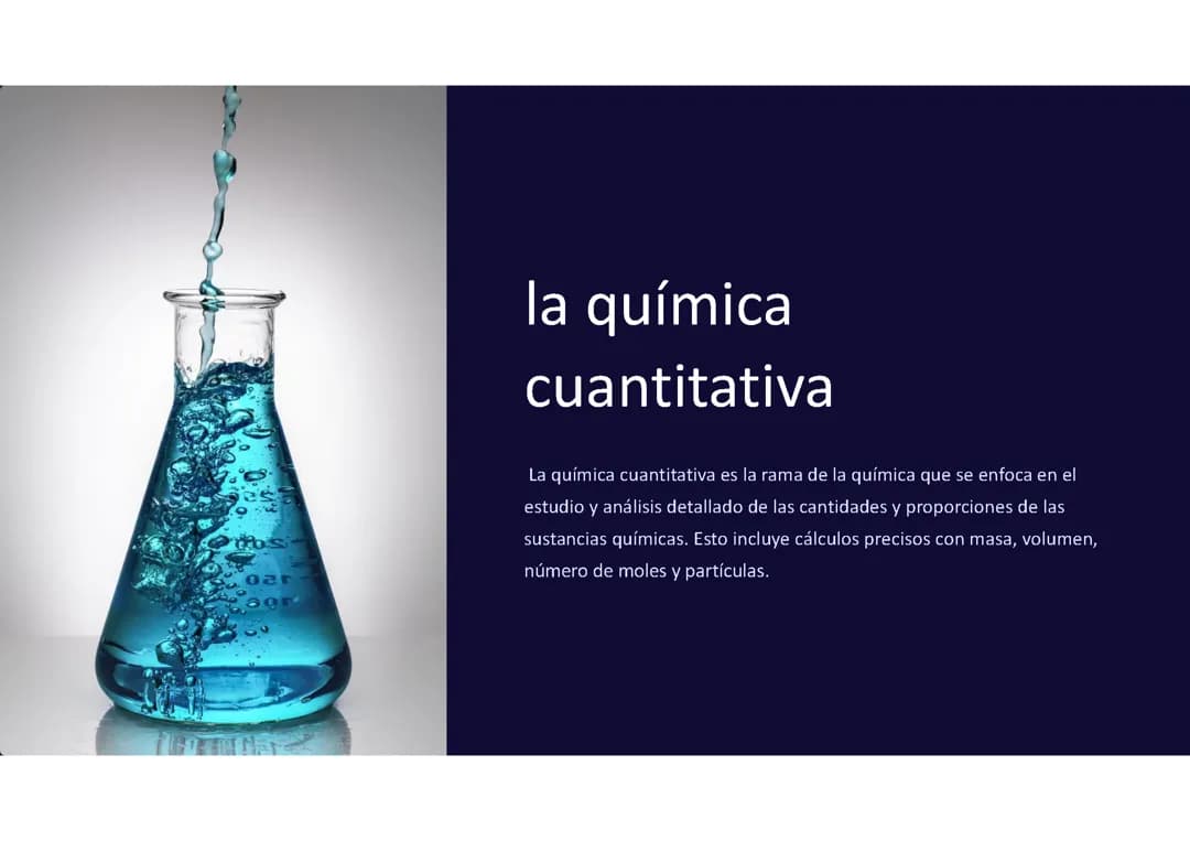 Química cuantitativa